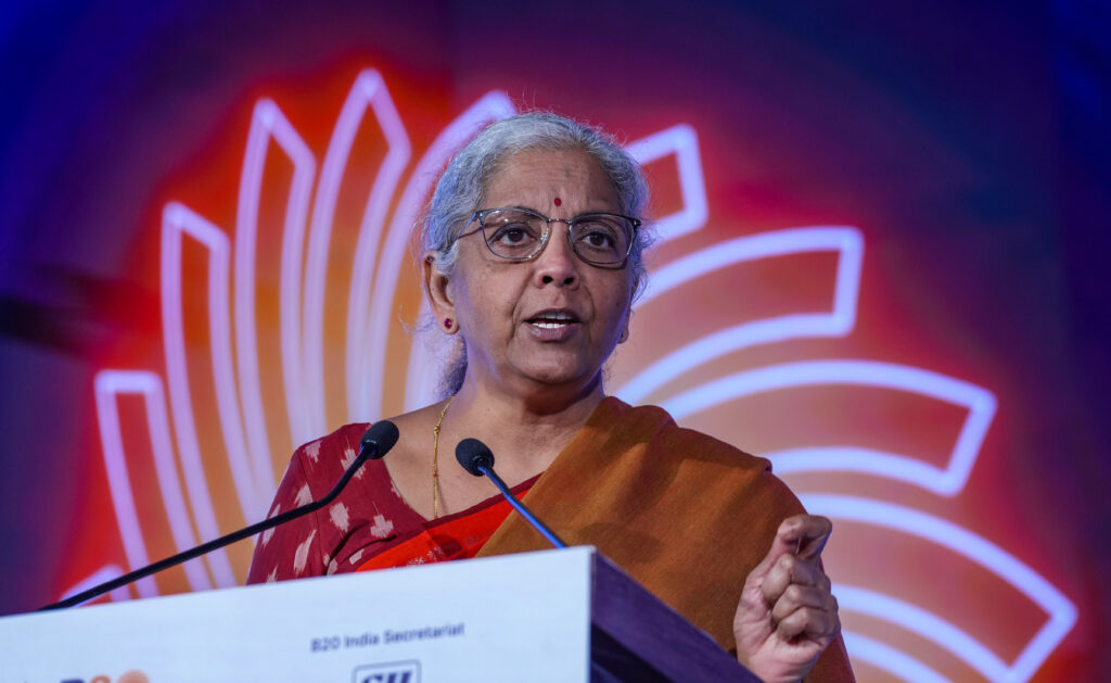 Nirmala Sitharaman at B20 Summit India 2023