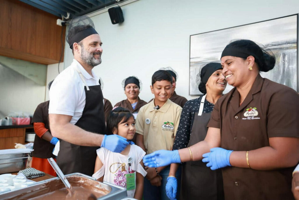 Rahul Gandhi in Ooty