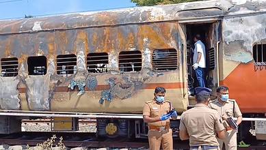 Madurai train fire incident: Forensic experts conduct investigation