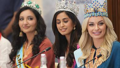 Miss World Karolina Bielawska in Kashmir