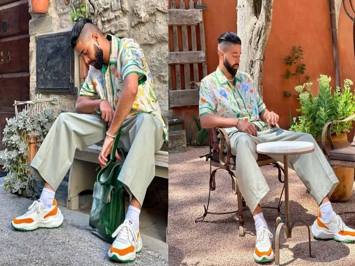 AP Dhillon faces backlash for Indian flag-themed shoes: Details here
