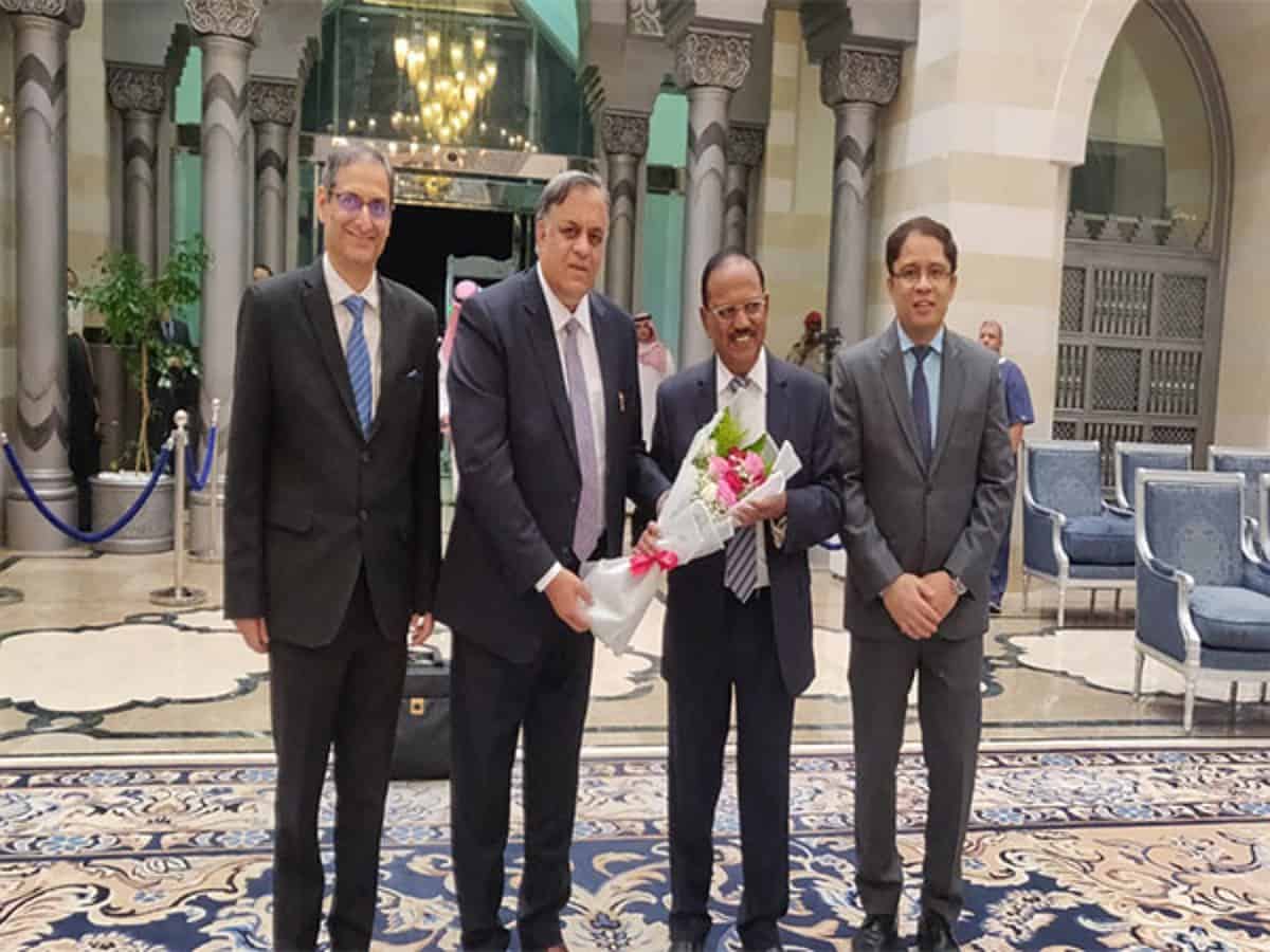 NSA Ajit Doval in Jeddah to attend Ukraine peace talks