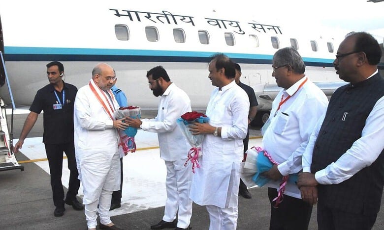 Amit shah in Pune