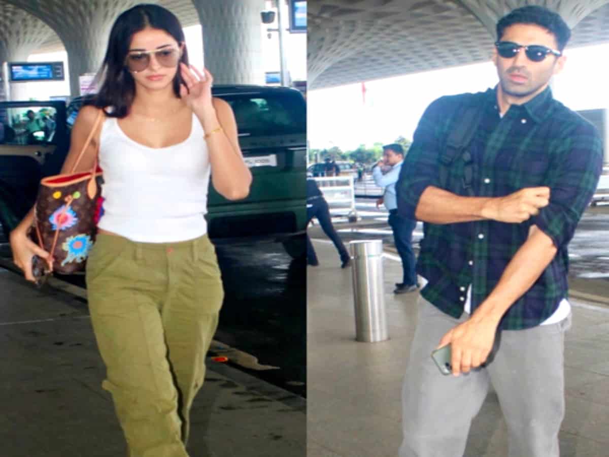 Ananya Panday, Aditya Roy Kapur spotted together again