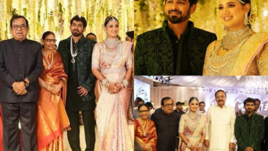 Inside Brahmanandam’s son's marriage at anvaya convention, Hyderabad