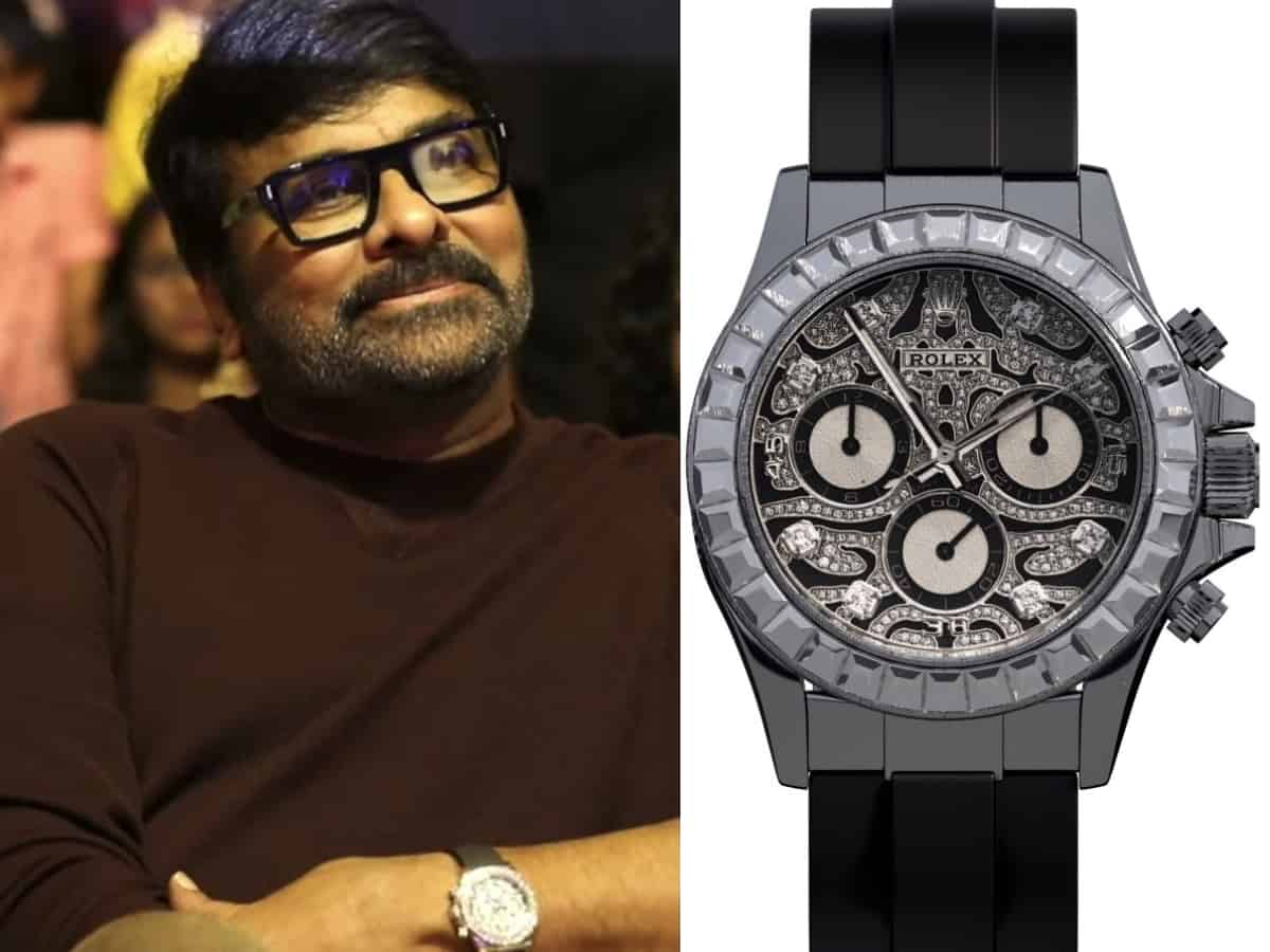 Chiranjeevi sports Rolex watch at Baby Success meet, it is worth Rs…