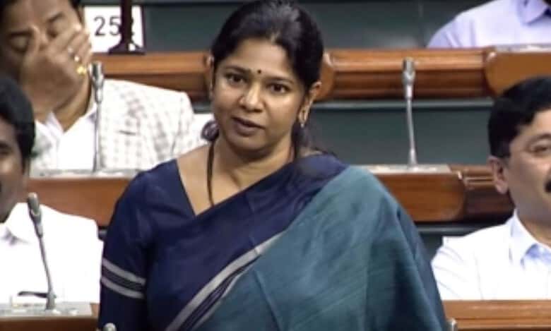 DMK MP Kanimozhi