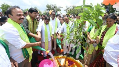 Telangana mins launch '1 cr saplings plantation' drive in Manchirevula