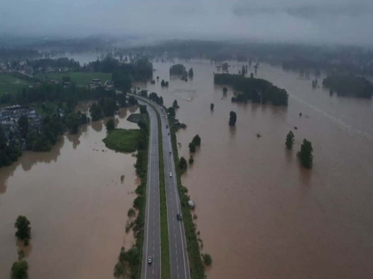 Flood in Himachal Pradesh - ANI