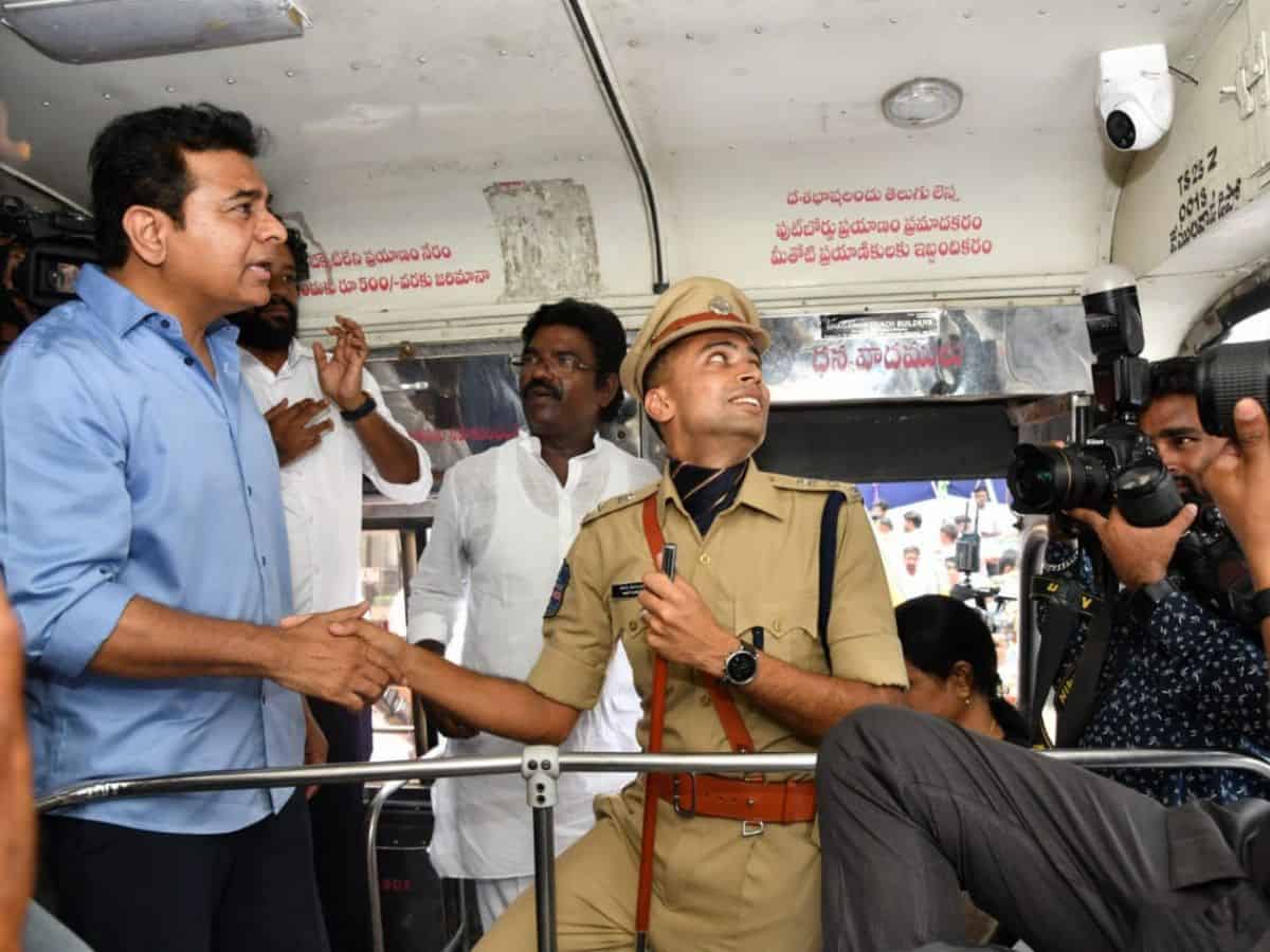 Telangana: 'Bus Lo Bharosa' launched for CCTV installation in RTC buses