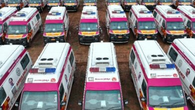 Hyderabad: KCR flags off 466 new 108 ambulances, 228 Amma Vodi vehicles