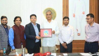 Telangana: Harish Rao unveils logo celebrating 'World Breastfeeding Week'