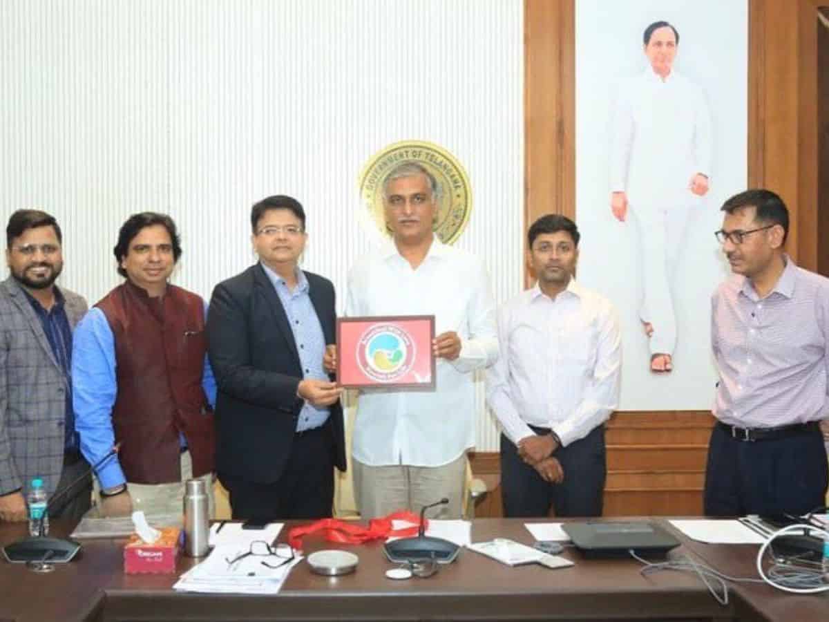 Telangana: Harish Rao unveils logo celebrating 'World Breastfeeding Week'