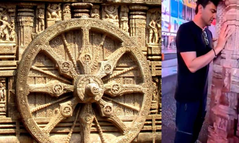 Chef Vikas Khanna unveils replica of Konark Sun Temple wheel in NYC