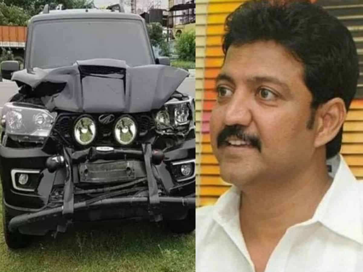 Telangana: Gannavaram MLA escapes accident after vehicles in convoy collide at Suryapet