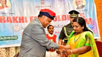 We are going to reach Sun also: Telangana Guv during Raksha Bandhan celebs