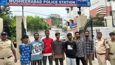 Hyderabad: 7 held, Rs 1.6L worth ganja seized in Musheerabad