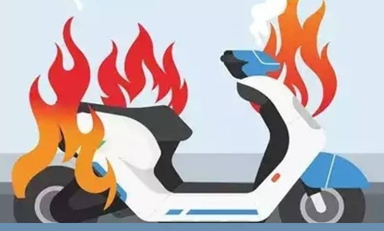 Battery scooter explodes during charging, house gutted in Lucknow