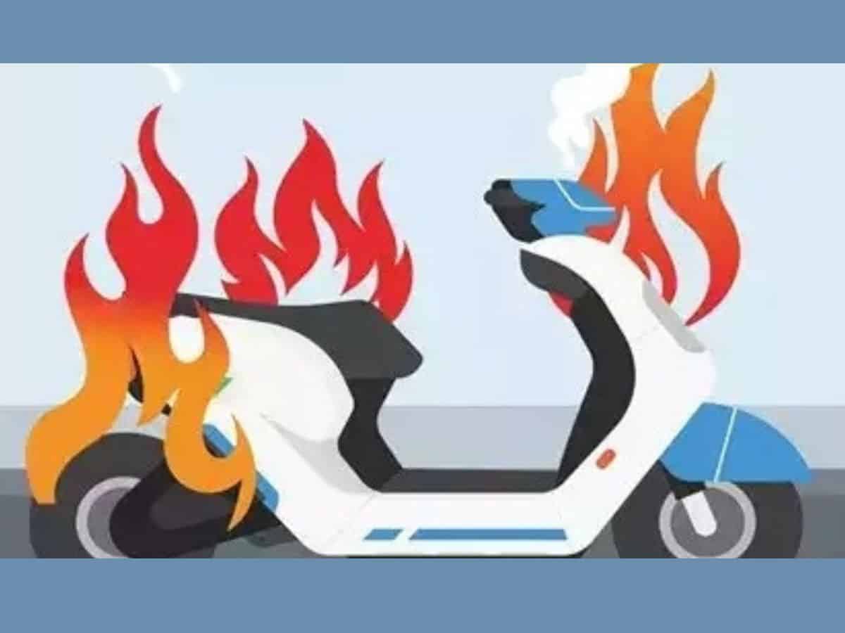 Battery scooter explodes during charging, house gutted in Lucknow