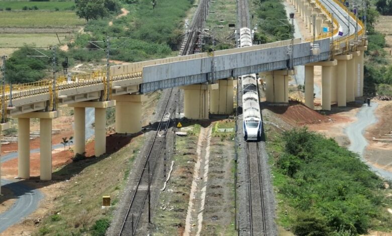 SCR commissions longest 2.2 km flyover between Gudur–Manubolu