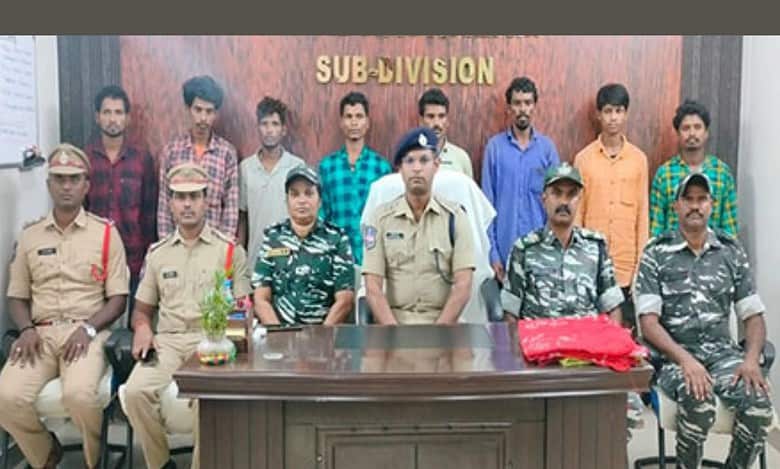 Telangana: 8 members of banned CPI-Maoist group arrested in Kothagudem