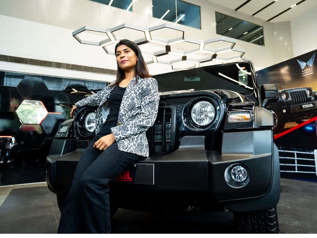 Boxing Championship win: Mahindra's Thar gifted to Nikhat Zareen