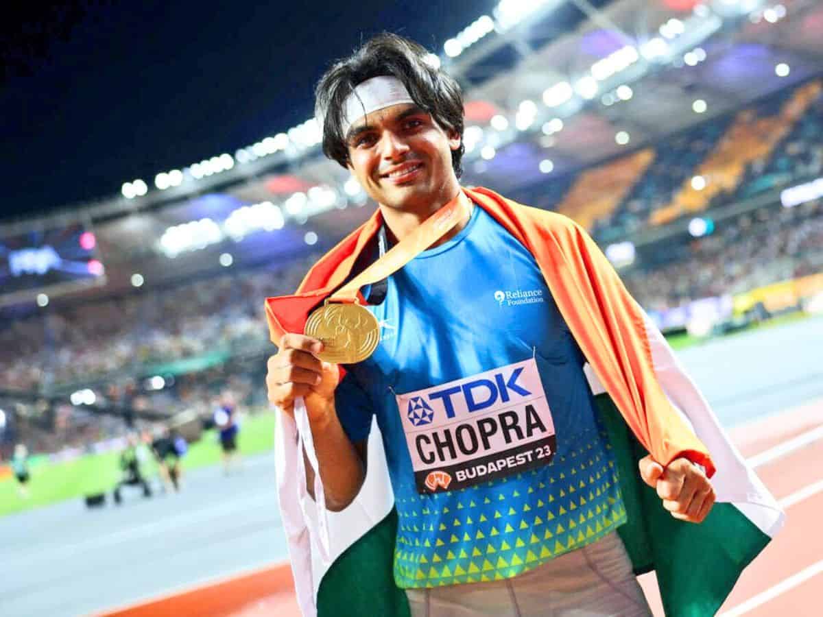 Neeraj Chopra scripts history yet again; wins gold in World Athletics Championships