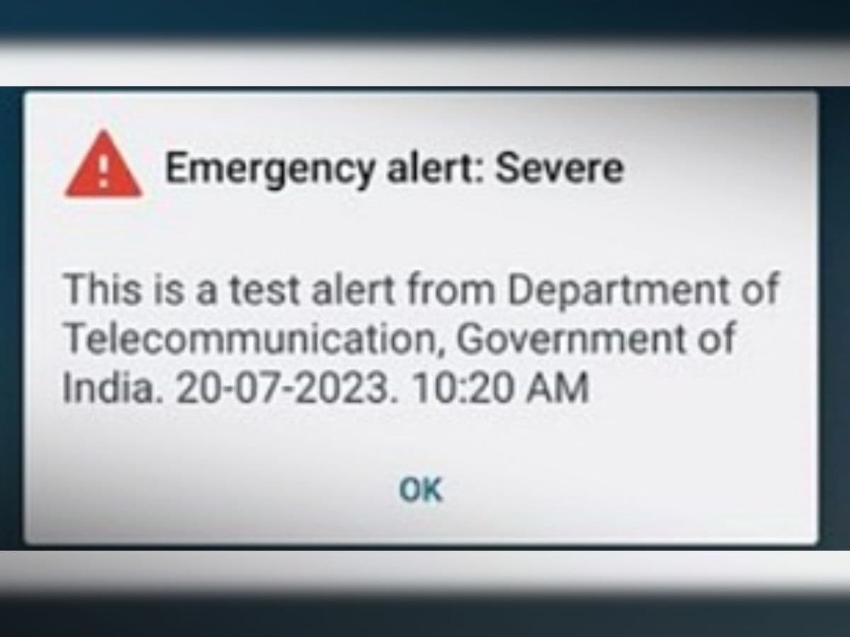 Govt tests 'emergency alert system', sends sample message to several users