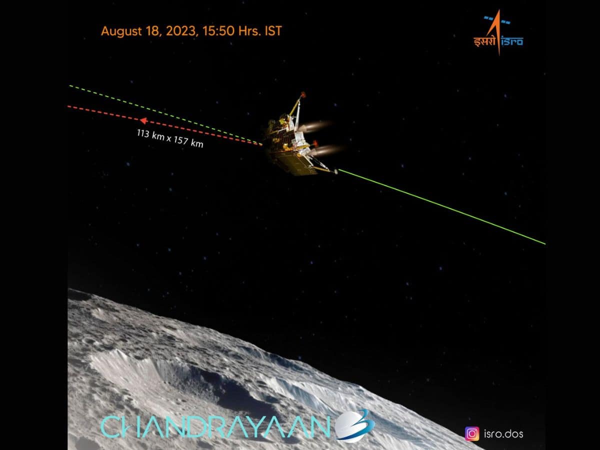 Chandrayaan-3: India’s lander gets closer to Moon by reducing its orbit