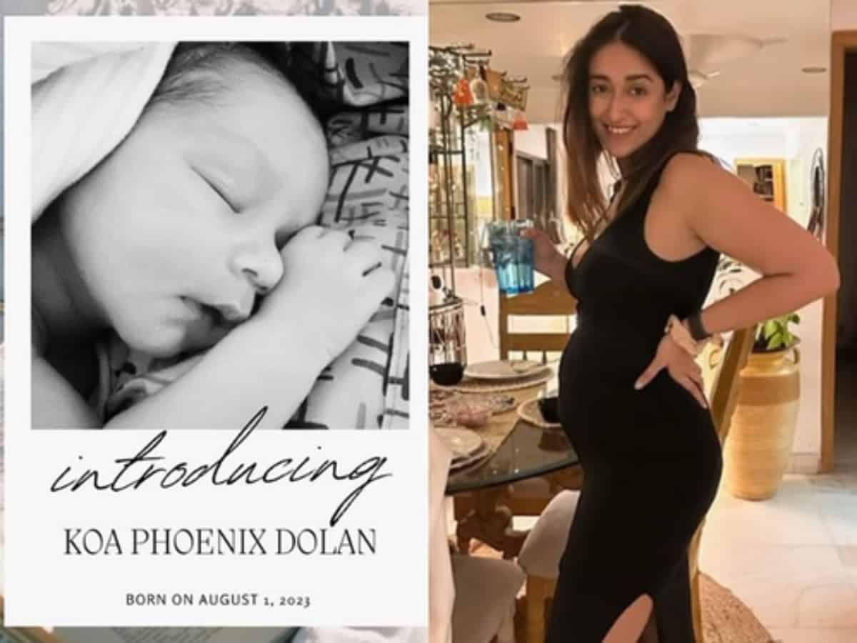 Ileana D'Cruz welcomes baby boy, reveals his name