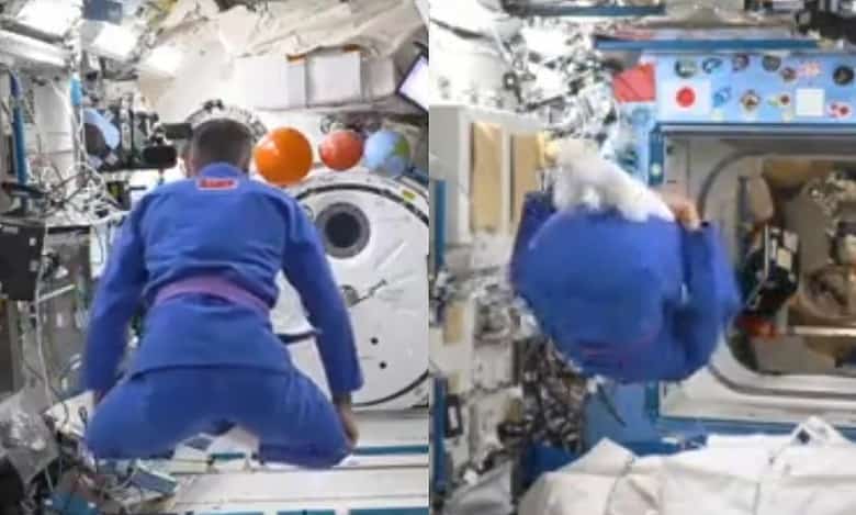 Watch: UAE astronaut shares some of his preferred Jiu Jitsu techniques in space