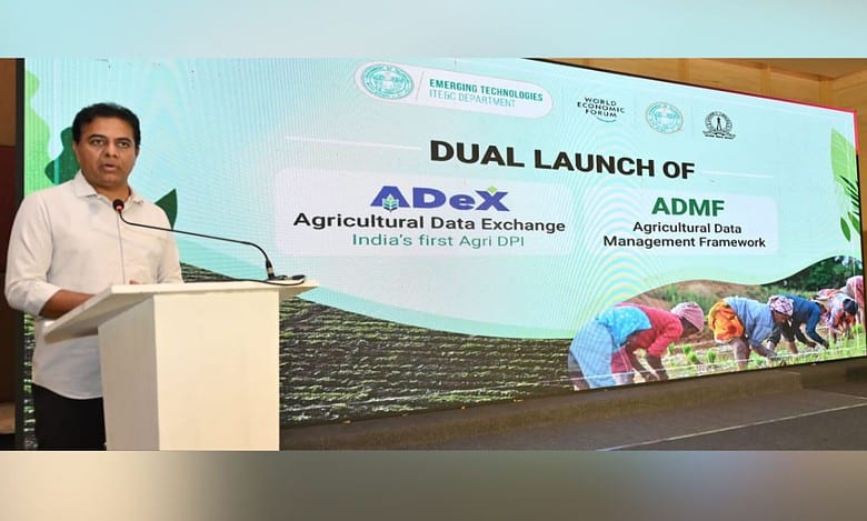 Hyderabad: KTR launches India’s first agriculture data exchange
