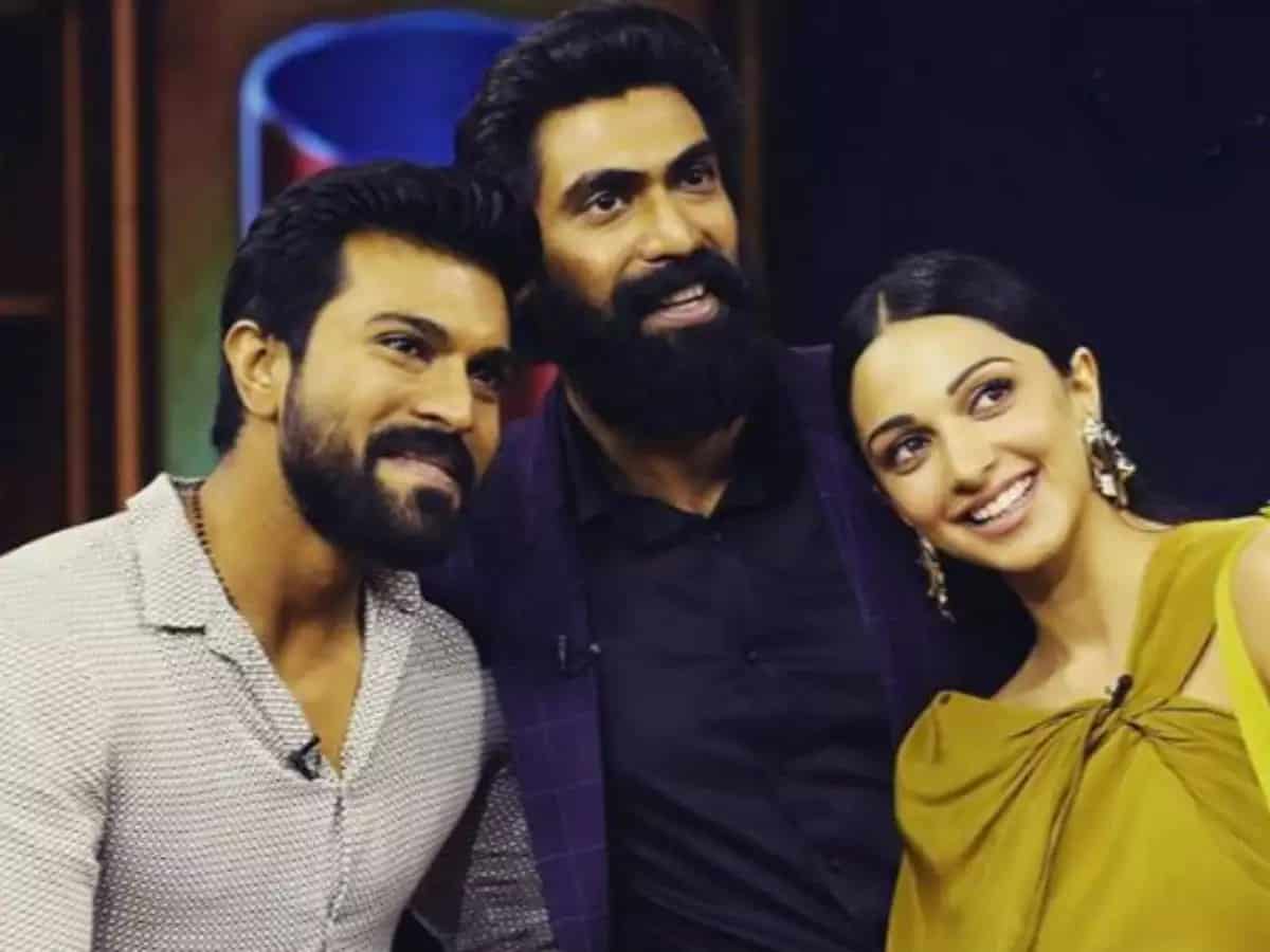 Kiara Advani 'ragged' by Rana Daggubati, Ram Charan - Watch