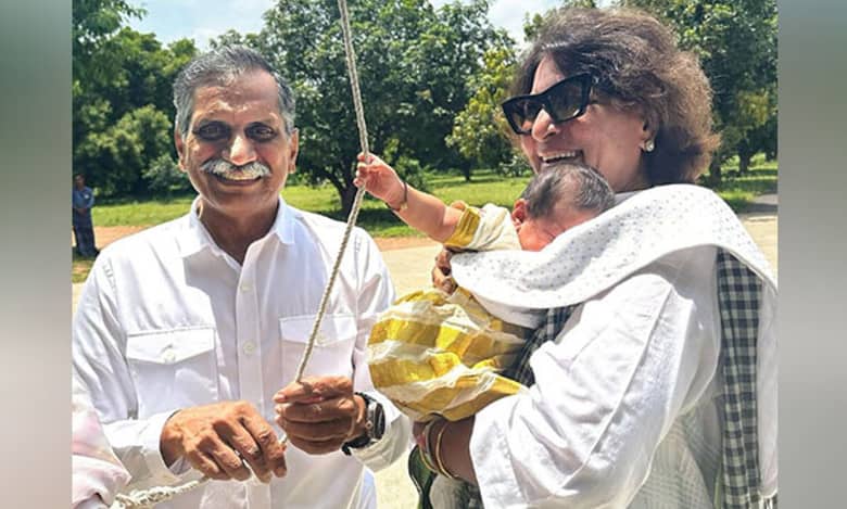 Ram Charan’s wife Upasana shares pictures from daughter Klin Kaara’s first Independence Day celebration