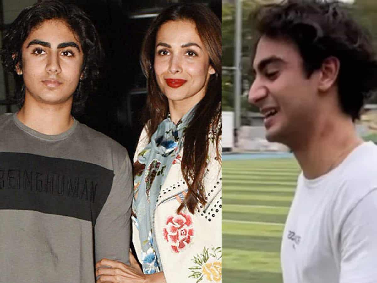 Malaika Arora's son Arhaan Khan spotted with 'Hickey', netizens react