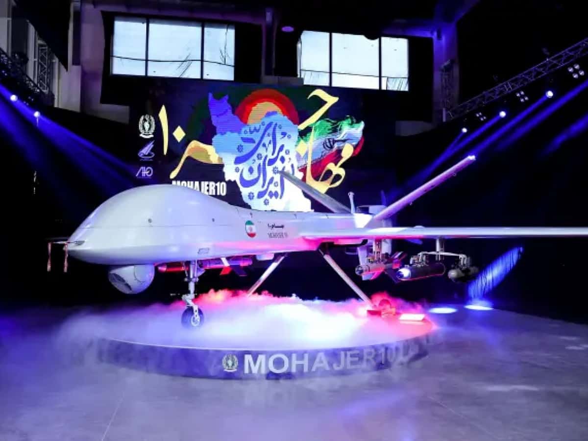 Iran unveils Mohajer-10 drone capable of striking Israel