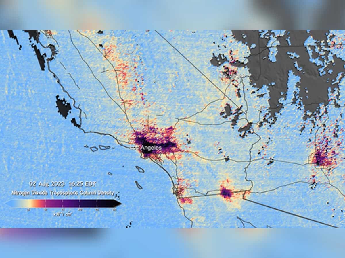 NASA showcases 1st images from pollution-monitoring instrument