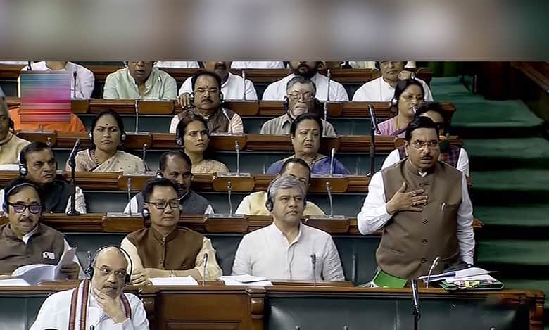 Delhi services ordinance bill tabled in Lok Sabha amid uproar