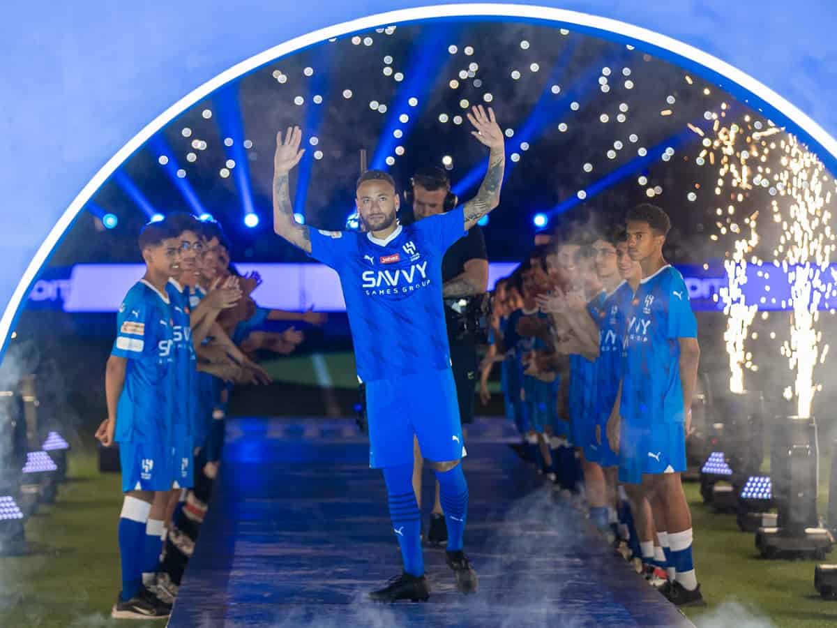 Watch: Neymar unveiled as Al-Hilal player in Riyadh