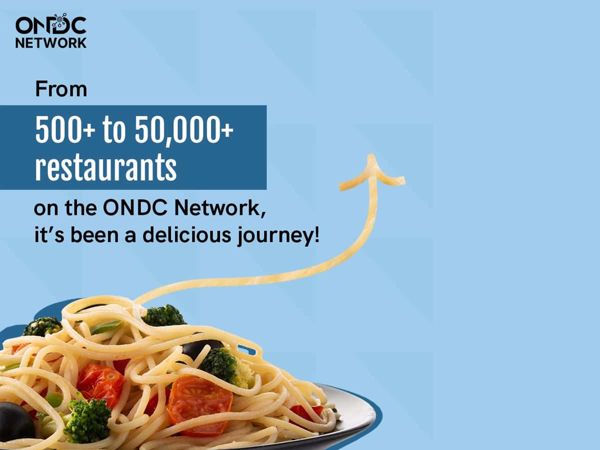 Govt’s ONDC reaches 50K restaurants, takes on Zomato-Swiggy dominance