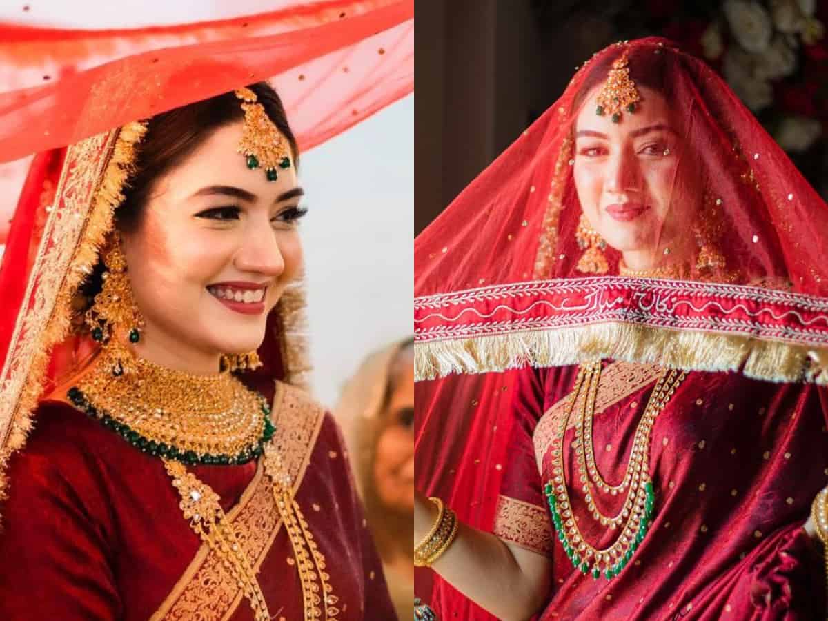 Captivating Hearts: Pakistani bride's unique Saree choice stuns