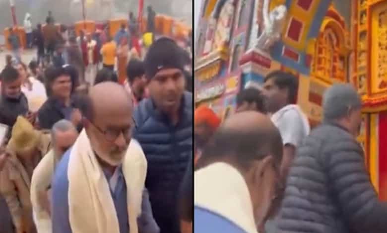 Rajinikanth visits Badrinath to celebrate 'Jailer' crossing Rs 200 cr mark
