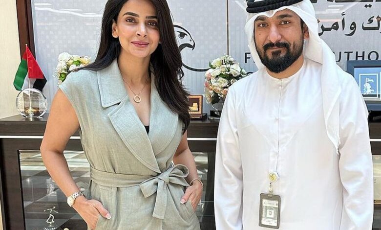 Pakistani actress Saba Qamar honoured with UAE’s golden visa