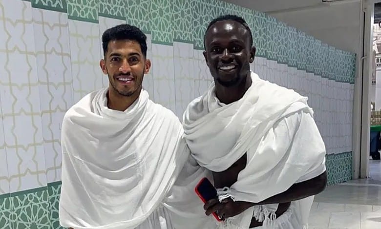 Watch: Sadio Mane performs Umrah after making Al Nassr debut