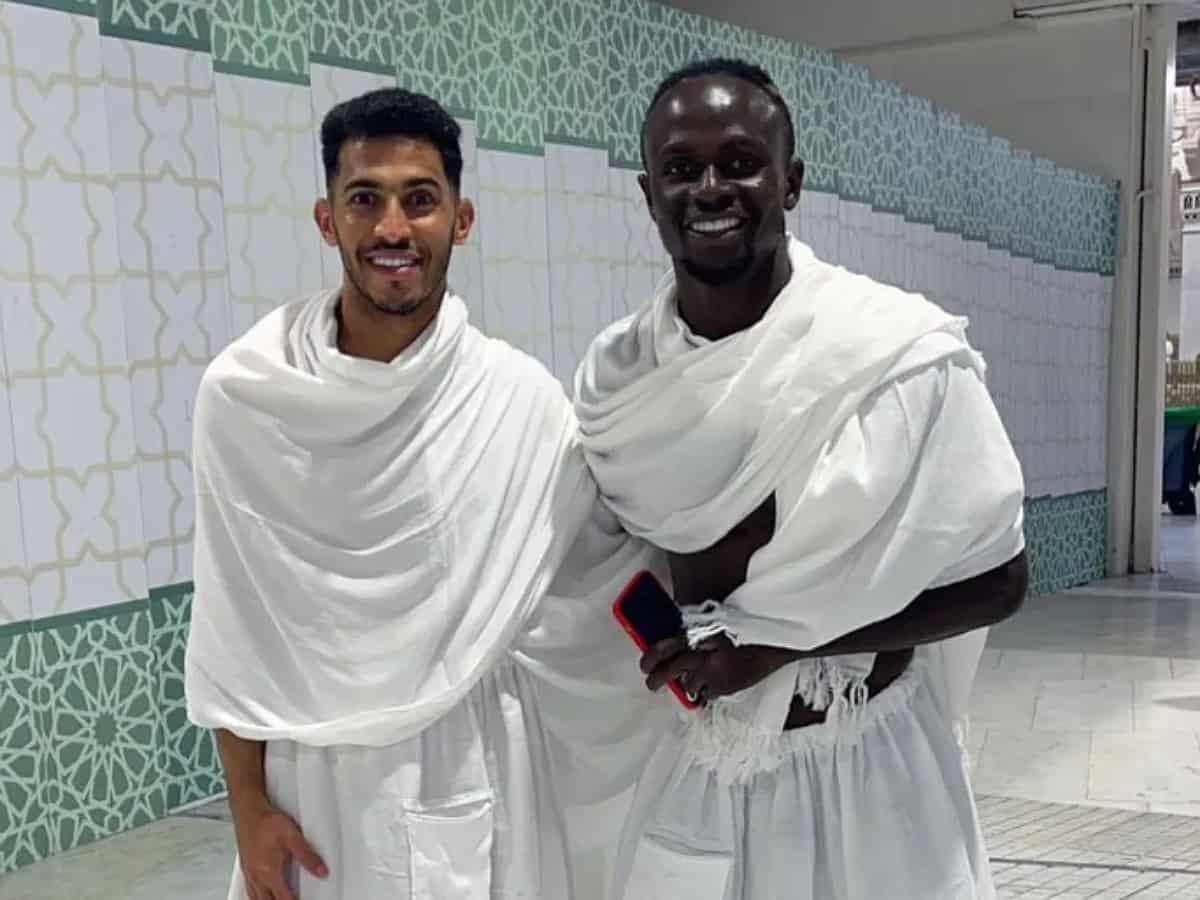 Watch: Sadio Mane performs Umrah after making Al Nassr debut