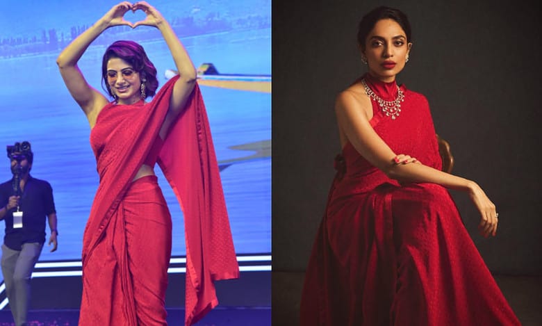 Samantha or Sobhita: Who wore Sabyasachi red saree better?