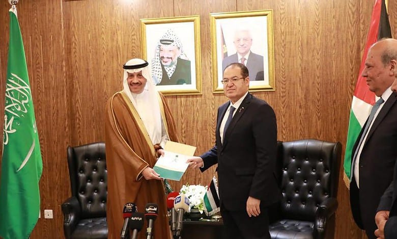 Saudi Arabia names first ambassador to Palestine