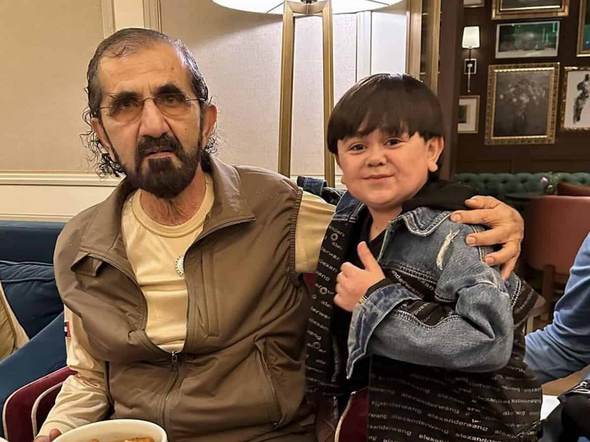 'I never imagined in my life..': Abdu Rozik meets Sheikh Mohammed in London