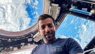 UAE astronaut undertakes HRF veg experiment on the ISS