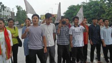Tribal student body holds 12-hour Tripura shutdown